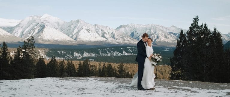 Alex + Natalie - Fairmont Banff Springs Winter Wedding