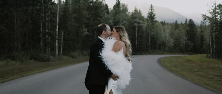 Kadie and Andy's wedding film at the Kananaskis Mountain Lodge
