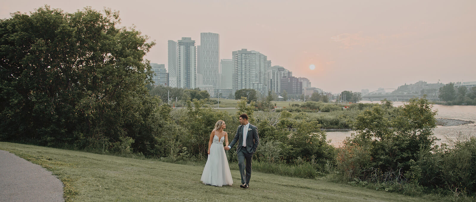 Samantha and Connor's wedding at the Deane House in Calgary