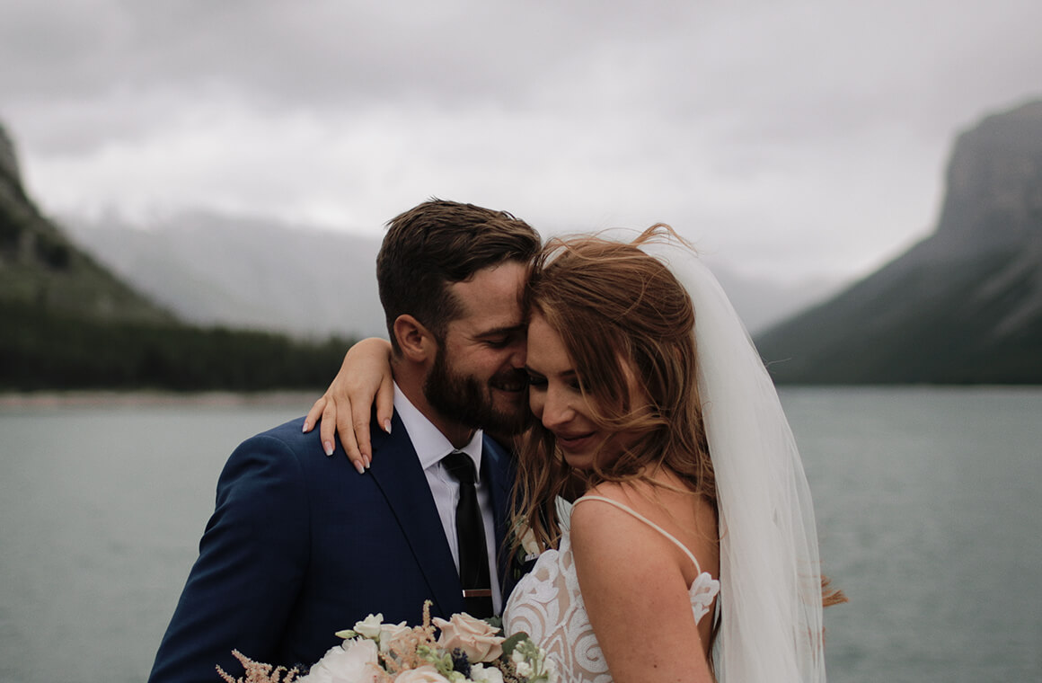 Banff wedding video - Lake Minnewanka