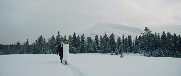 Elopement video in Banff and Lake Louise